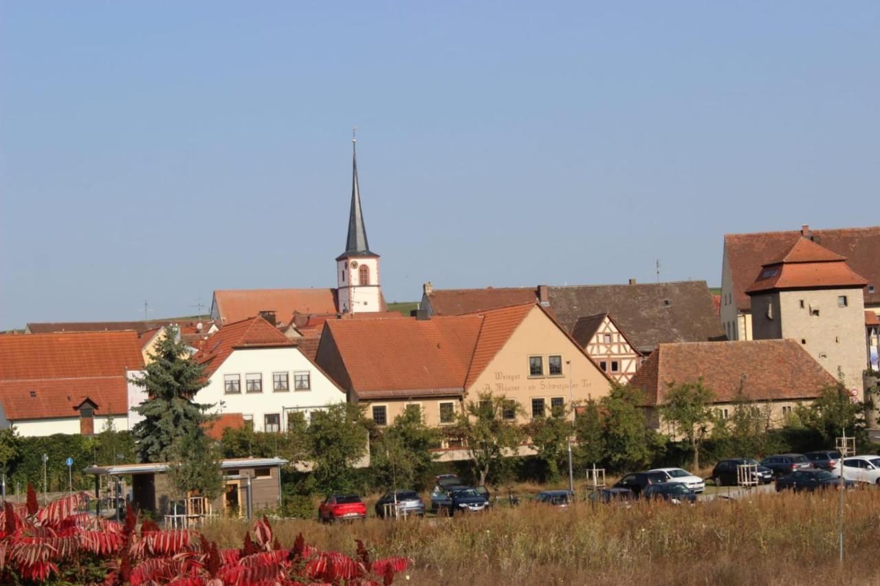 Ferienwohnung Schwalbennest Sommerach Exterior foto